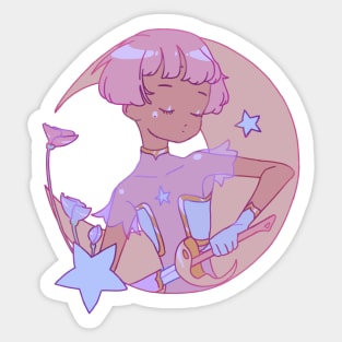 Moon fighter Sticker